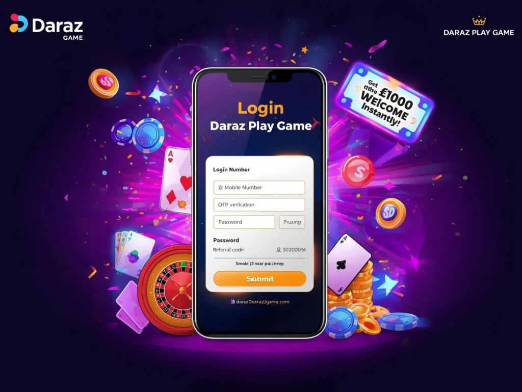 DarazPlay Login